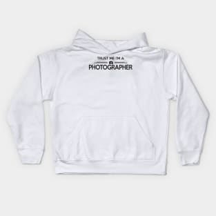 Trust me photographer Kids Hoodie